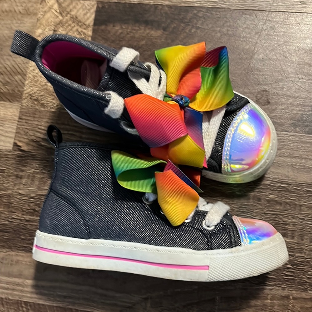 Size 10t Jojo Siwa high top sneakers